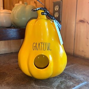 Rae Dunn “Grateful” Gourd Birdhouse